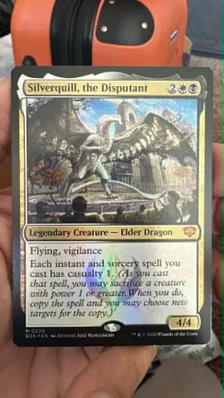 FOIL Silverquill, the Disputant #226 Secrets of Strixhaven Magic The Gathering - Image 1