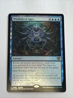 x1 Wisdom of Ages - Foil R MTG Secrets of Strixhaven M/NM, English - Image 1