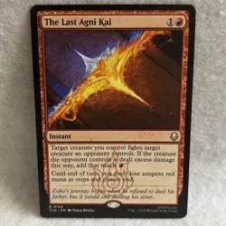 The Last Agni Kai RARE- Avatar: The Last Airbender - MTG - NM. - Image 1