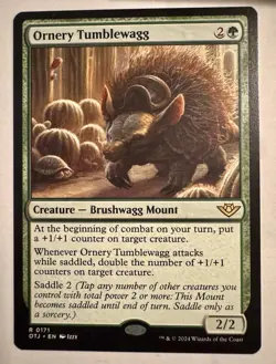 Ornery Tumblewagg - 171 - NM - MTG - Magic the Gathering - Image 1