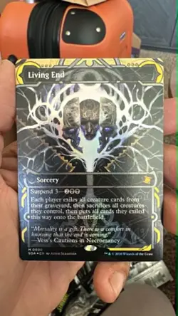 FOIL Living End #30 MTG Secrets of Strixhaven Magic The Gathering Mythic Sorcery - Image 1