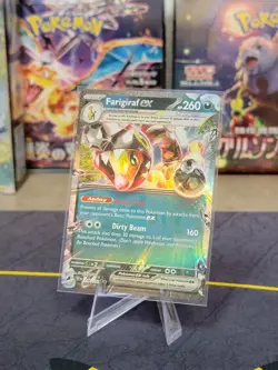 Farigiraf ex 108/162 Holo Sv05: Temporal Forces Pokemon TCG LP 2024 - Image 1