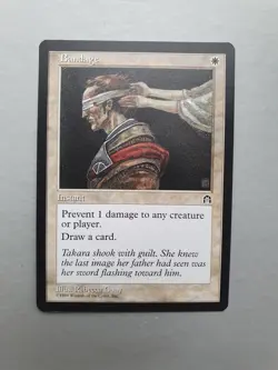 Bandage , MTG Stronghold (1998). Common White Instant NM - Image 1