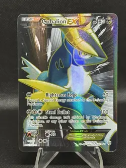Pokemon Cobalion EX Full Art Plasma Storm Card 133/135 - Image 1