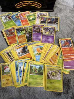 Huge Collection Bulk Lot of Thousands of Pokemon Cards Supplies Accessories Tin - Image 4