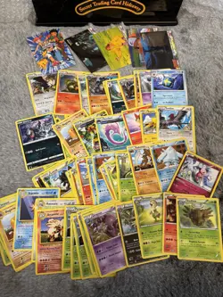 Huge Collection Bulk Lot of Thousands of Pokemon Cards Supplies Accessories Tin - Image 5