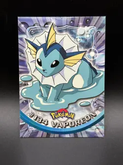 Vaporeon #134 Topps Pokemon Animation Edition Series 3 Blue Label NM - 0234 - Image 1