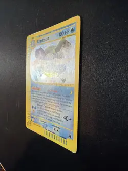 Pokemon EXPEDITION - #4/165 Blastoise - Holo - ENG - Moderately Played - Image 3