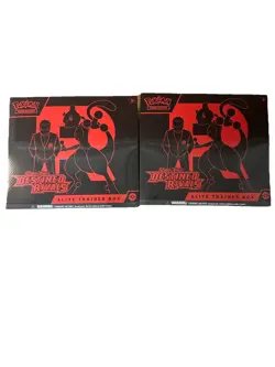 Pokemon TCG - Destined Rivals Elite Trainer Box ETB - Lot of 2 - Factory Sealed! - Image 1