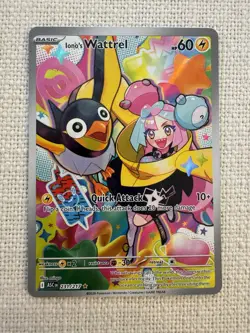 Iono's Wattrel 231/217 Pokemon TCG Mega Evolution Ascended Heroes NM - Image 1