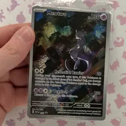Pokemon TCG Sealed Mewtwo & Mew ex Foil SVP 052 053 English Card Lot - Image 3