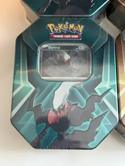 Pokemon TCG Triple Whammy Tyranitar, Darkrai, Slaking Tins (6x) SEALED 2 of each - Image 2