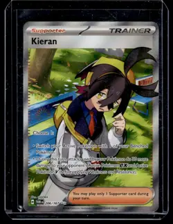 2024 Scarlet & Violet Series - Twilight Masquerade Kieran Ultra Rare #206/167 - Image 1