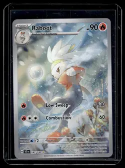 2024 Scarlet & Violet Series - Stellar Crown Raboot Illustration Rare #147/142 - Image 1