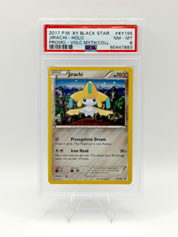 Pokemon XY Black Star Promo - Holo Volcanion Mythical Collection Jirachi #XY195 - Image 1