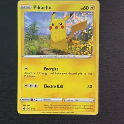 Pikachu 007/015 McDonald's 2022 Holo Pokemon TCG Card LP-MP - Image 1