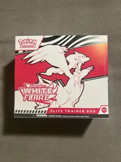 Pokemon TCG Scarlet & Violet White Flare Elite Trainer Box Reshiram Tornadus - Image 1