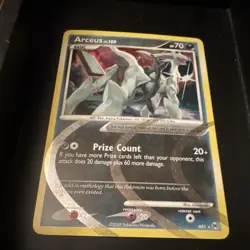 Pokemon TCG Arceus Lv.100 AR1 Arceus Holo Rare Basic 70 HP Prize Card 2009 - Image 2