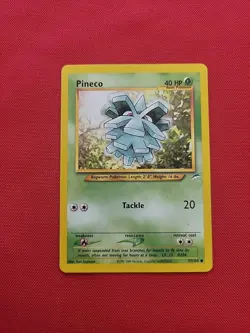 Pokemon: Pineco #77/105 Neo Destiny WOTC 2000 Vintage Non-holo - LP - L4 - Image 1