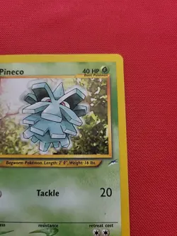 Pokemon: Pineco #77/105 Neo Destiny WOTC 2000 Vintage Non-holo - LP - L4 - Image 5