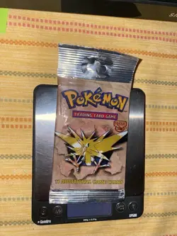 Pokemon Unlimited Fossil Set Sealed Booster Pack Auction Starts at 88 Cents! - Image 1