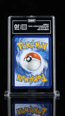 2023 Pokemon 151 Caterpie #172/165 Illustration Rare TAG 10 Gem Mint - Image 2