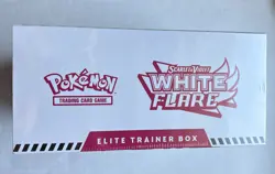 Pokemon TCG Scarlet Violet White Flare Elite Trainer Box (ETB) Sealed - Image 2