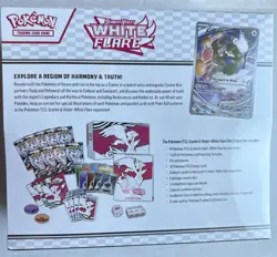 Pokemon TCG Scarlet Violet White Flare Elite Trainer Box (ETB) Sealed - Image 3