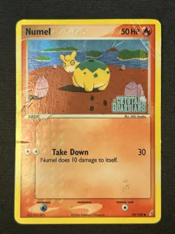 NUMEL 59/100 EX Crystal Guardians HP POKEMON Holo STAMPED 2006 Trading Card TCG - Image 1