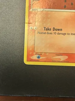 NUMEL 59/100 EX Crystal Guardians HP POKEMON Holo STAMPED 2006 Trading Card TCG - Image 5