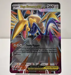 Mega Skarmory Ex 55/88 Double Rare Holo Card - Pokemon Perfect Order English - Image 1