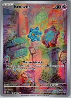 Bronzor - 170/162 SV05: Temporal Forces - Pokemon Card - NM - Image 1