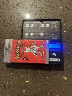 Pokemon Base Set 2 MEWTWO ART Booster Pack *HEAVY* [21.16g] - Image 1