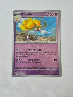 Espathra 095/191 Uncommon Surging Sparks Pokemon Reverse Holo Near Mint - Image 1