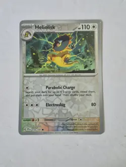 Heliolisk 155/191 Common Surging Sparks Pokemon Reverse Holo Near Mint - Image 1