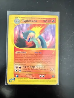 Pokemon Typhlosion #65/165 Non-Holo Rare Expedition Base Set - Image 1