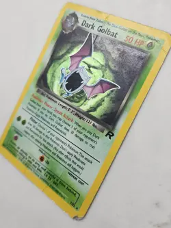 Pokemon Dark Golbat (7/82) Team Rocket DMG HOLO - Image 2
