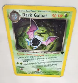 Pokemon Dark Golbat (7/82) Team Rocket DMG HOLO - Image 5