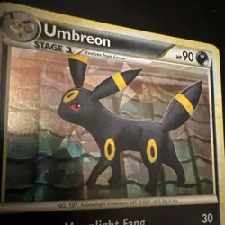 Pokemon TCG Umbreon 010/090 Cracked Ice Holo Stage 1 90 HP 2010 - Image 3