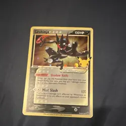 Greninja gold Star SWSH144 Sword & Shield Promo Holo 130HP Pokemon TCG 6+ - Image 1