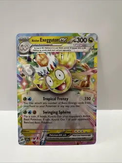 Alolan Exeggutor ex - 133/191 SSP 133/191 Pokemon SV08: Surging Sparks Double... - Image 1