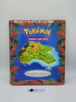 Southern Islands Collection Binder ENGLISH WOTC O-RING Pokemon *CCGHouse* - Image 1