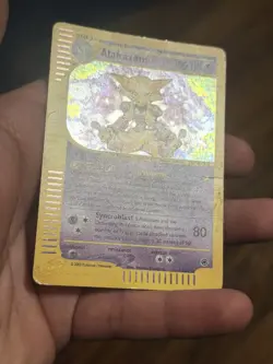 Pokemon Alakazam Expedition Base Set Holo Rare 1/165 English - Image 2