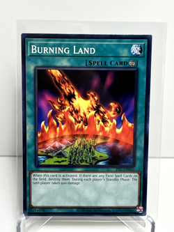 PSV-EN061 Burning Land Common 25th Anniversary Edition Mint YuGiOh Card - Image 1