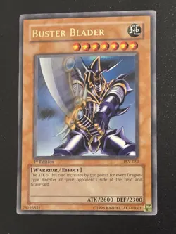 Buster Blader PSV-050 1st Edition Yugioh! NA English - Image 1