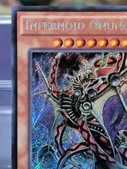 Yugioh Infernoid Onuncu SECE-EN019 Ultimate Rare 1st Ed NM - Image 2