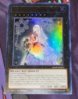 Yu-Gi-Oh! Teardrop the Rikka Queen - MAZE-EN053 - Maze of Memories - LP - Image 2