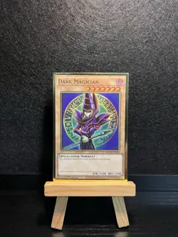 YuGiOh - Dark Magician - MGED EN002 - Premium Gold Rare - 1st Edition NM - Image 1