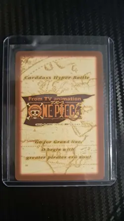BANDAI One Piece Hyper Battle C225 ZORO HOLO FOIL SCARCE EARLY CARD - Image 2