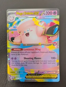 Mega Clefable ex - 031/088 - Perfect Order Double Rare Holo Pokemon Card - NM - Image 1